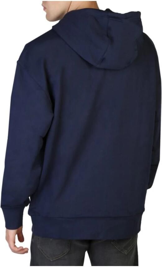 Tommy Hilfiger Katoenen Sweatshirt met Logo Print en Vaste Capuchon White Heren - Foto 9