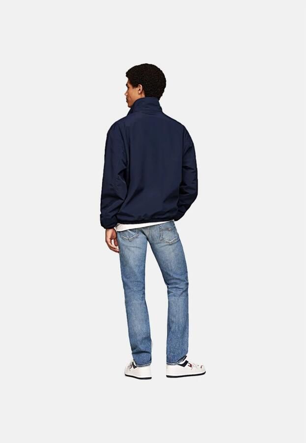 Tommy Jeans Blauwe Polyesterjas Heren Herfst Winter Collectie Blue Heren - Foto 6