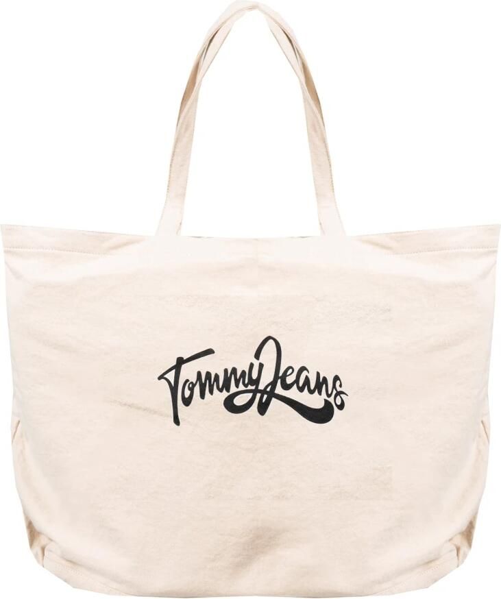 Tommy Jeans Boodschappentas TJW CANVAS TOTE NATURAL - Foto 5