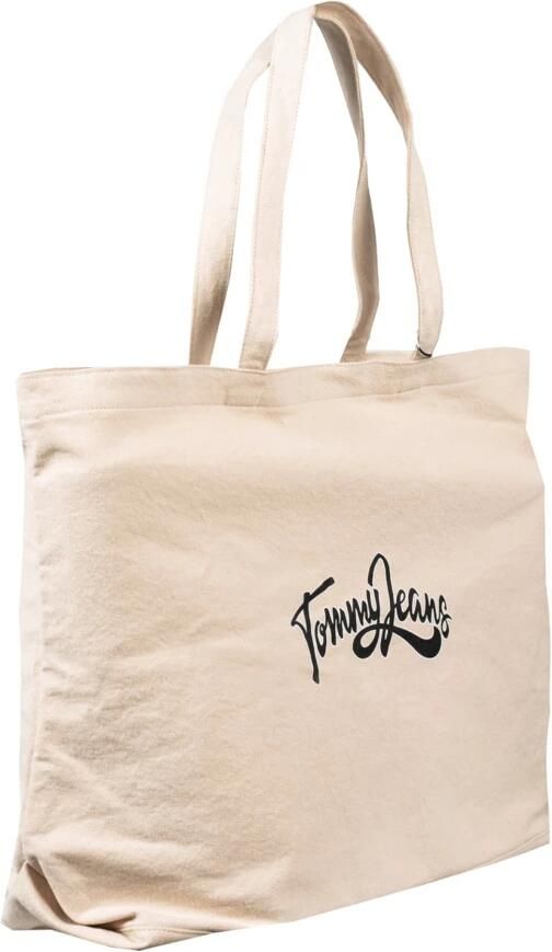 Tommy Jeans Boodschappentas TJW CANVAS TOTE NATURAL - Foto 4