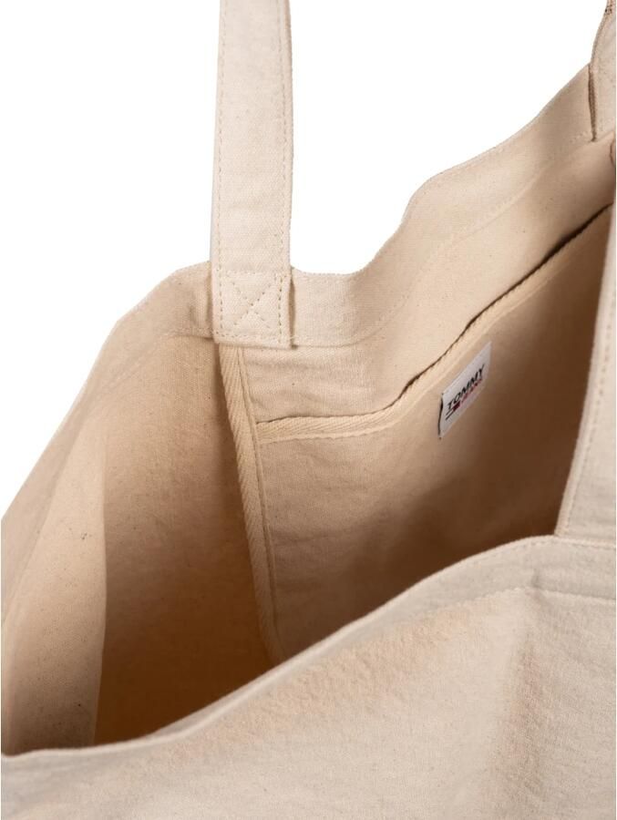 Tommy Jeans Boodschappentas TJW CANVAS TOTE NATURAL - Foto 3