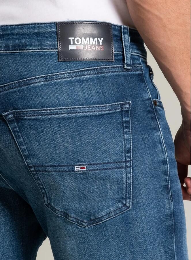 Tommy Jeans slim fit jeans Scanton 1a5 dynamic jacob mid blue - Foto 5