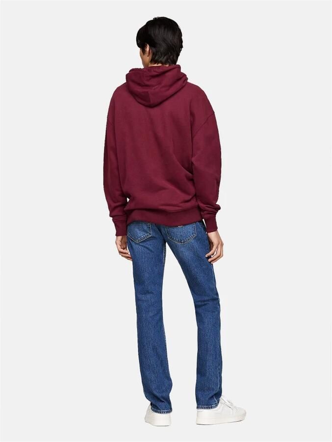 Tommy Jeans Stijlvolle Sweatshirt voor Mannen Red Heren
