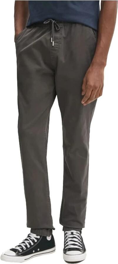 Tommy Jeans Stretch Katoenen Casual Broek Rechte Pasvorm Gray Heren - Foto 3