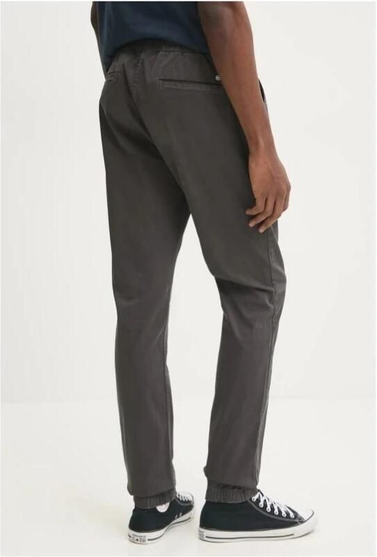 Tommy Jeans Stretch Katoenen Casual Broek Rechte Pasvorm Gray Heren - Foto 2