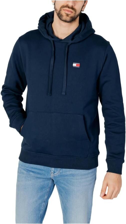 TOMMY JEANS Heren Truien & Vesten Tjm Reg Badge Hoodie Ext Donkerblauw - Foto 9