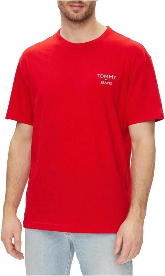 TOMMY JEANS T-shirt TJM REG CORP TEE EXT met borduursel - Foto 4