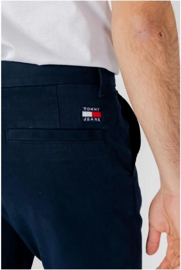 Tommy Jeans Tapered katoenen broek Lente Zomer collectie Blue Heren - Foto 3