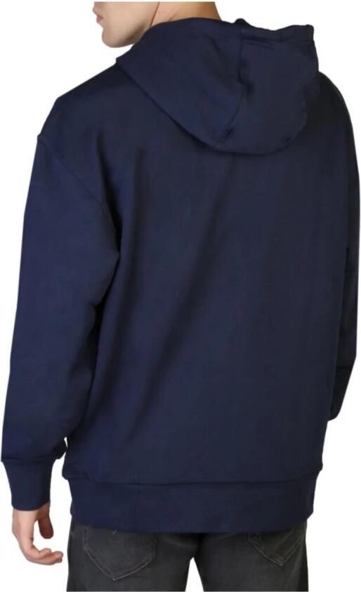 Tommy Hilfiger Katoenen Sweatshirt met Logo Print en Vaste Capuchon White Heren - Foto 10