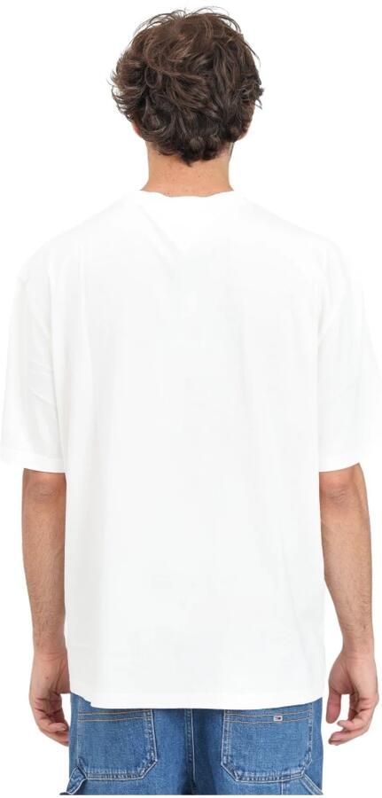 Tommy Jeans Katoenen Heren T-shirt Herfst Winter Collectie White Heren - Foto 2