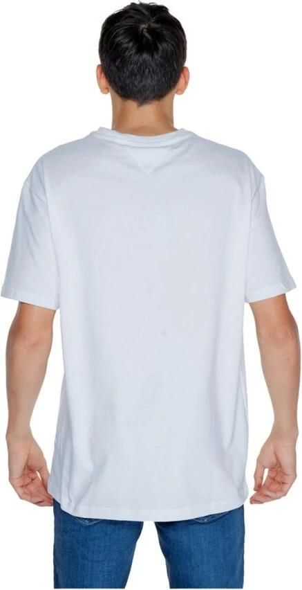 Tommy Jeans Heren T-shirt van gerecycled katoen Lente Zomer Collectie White Heren - Foto 2
