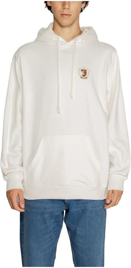 TOMMY JEANS Sweatshirt TJM REG TJ FLAG CREST HOOD EXT geborduurd merkembleem op borsthoogte