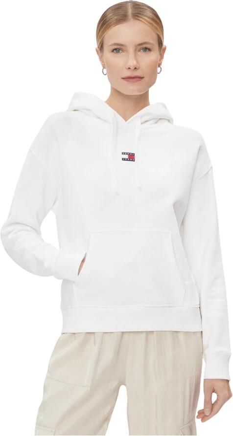 TOMMY JEANS Hoodie TJW Tommy Center Badge Hoodie met opgestikt logo in het midden - Foto 6