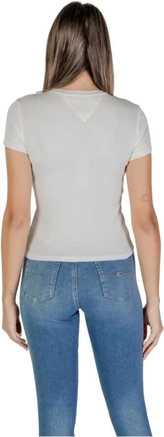 Tommy Hilfiger Overhemd Ronde hals en korte mouwen katoenen T-shirt - Foto 2