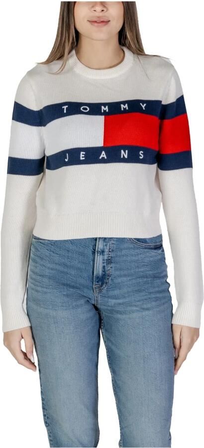 Tommy Jeans Geregenereerd katoenen dames sweatshirt lente zomer collectie Multicolor Dames