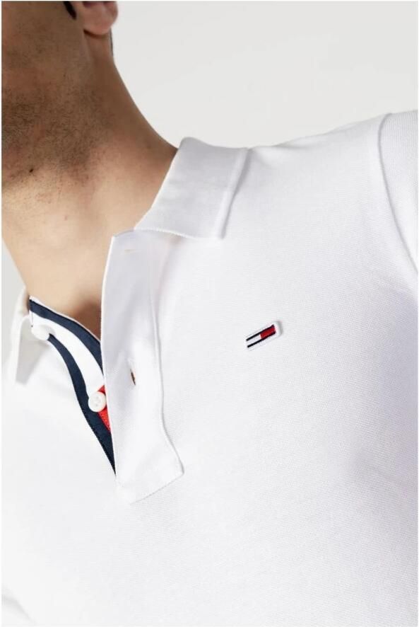 Tommy Hilfiger Polo Shirt Korte Mouw TJM SLIM PLACKET POLO DM0DM15370 - Foto 4
