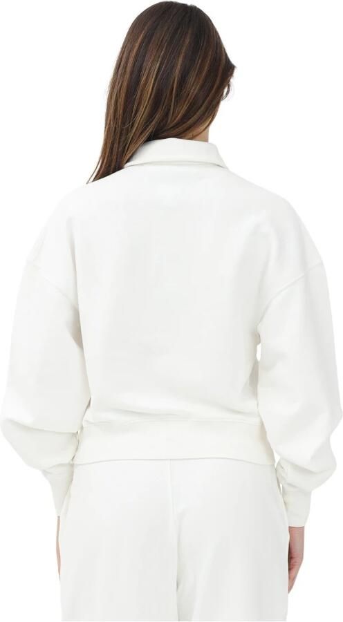 Tommy Jeans Witte Polo Stijl Sweater White Dames - Foto 3