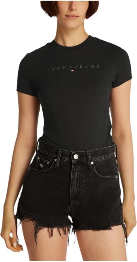 Tommy Hilfiger Overhemd Heren T-shirt met ronde hals DM0DM07535