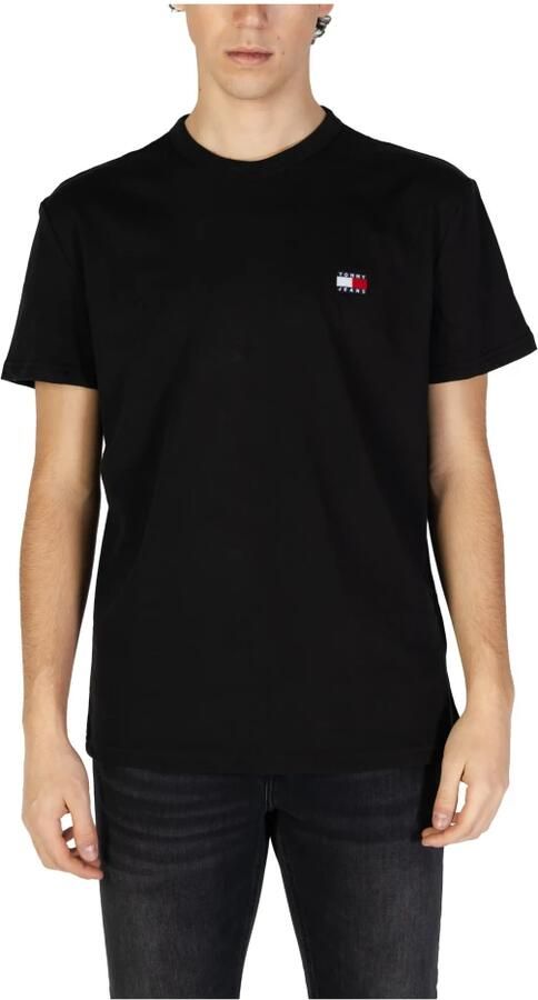 Tommy Jeans Zwart Katoenen Gerecycled T-Shirt Lente Zomer Black Heren - Foto 6