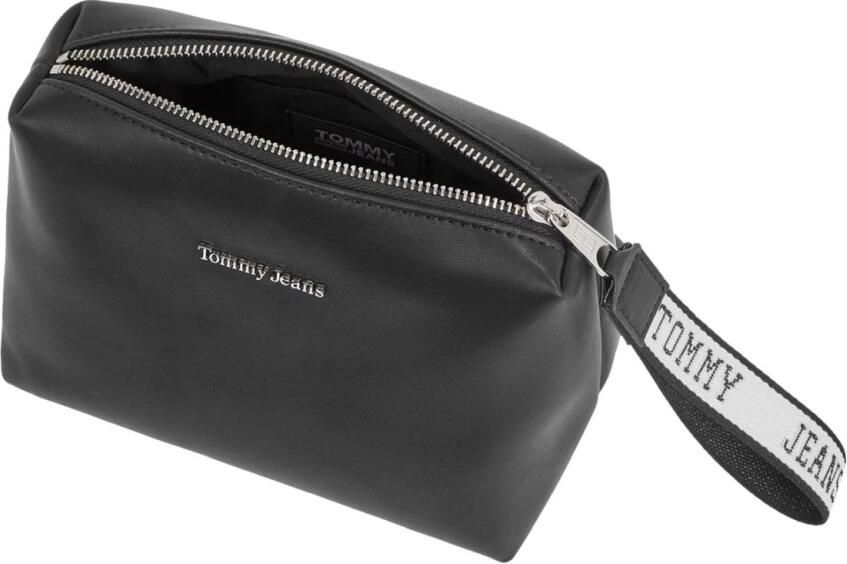 Tommy Jeans Zwarte City Girl Toilettas Black Dames