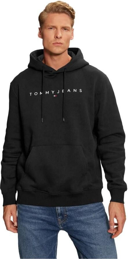 Tommy Jeans Eco-Vriendelijke Heren Capshirt Sweatshirt Black Heren - Foto 15