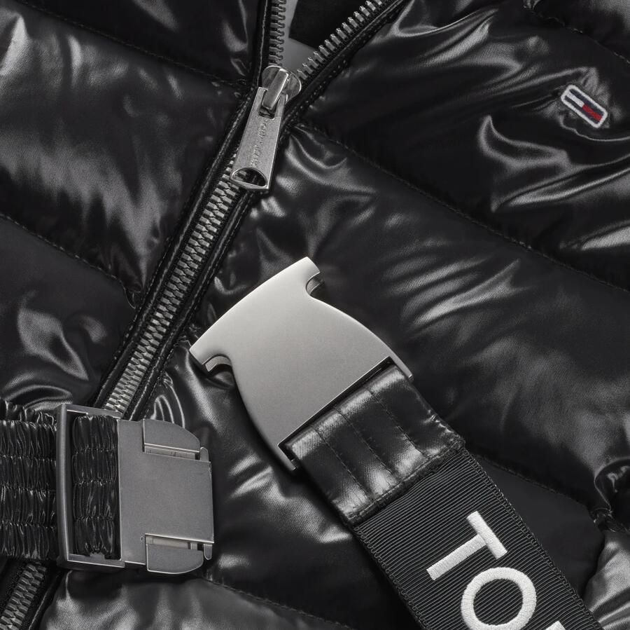 TOMMY JEANS Gewatteerde jas TJW BRANDED BELT DOWN JACKET