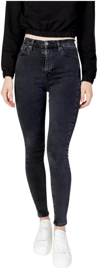 TOMMY JEANS Skinny fit Jeans SYLVIA HR SSKN CG4 met logo badge en label vlaggen - Foto 4