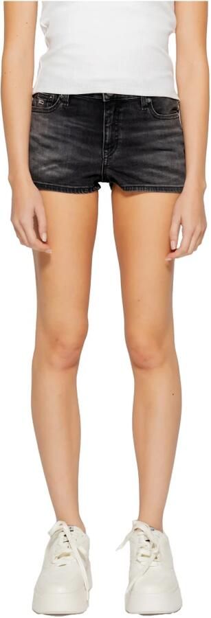 TOMMY JEANS Short NORA MD SHORT AH1288 met -logobadge & merklogo - Foto 5