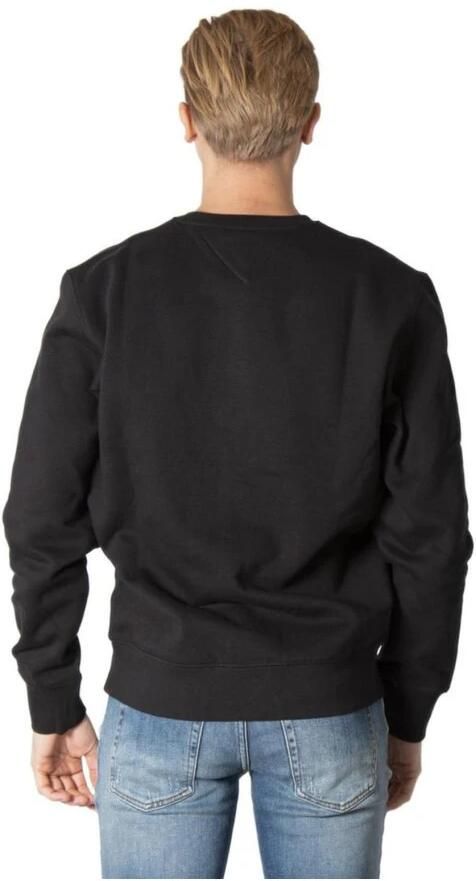 Tommy Jeans Zwarte Sweatshirt voor Heren van Tommy Hilfiger Jeans Black Heren - Foto 4
