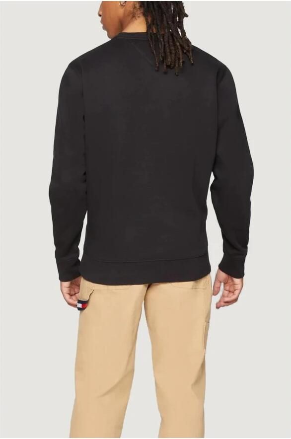Tommy Jeans Zwarte Sweatshirt voor Heren van Tommy Hilfiger Jeans Black Heren - Foto 2