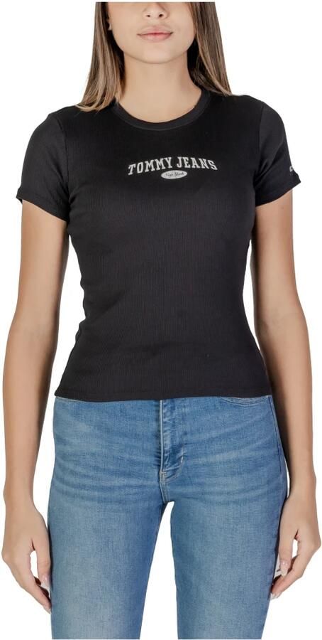 Tommy Hilfiger Overhemd Katoenen T-shirt met korte mouwen en ronde hals - Foto 3