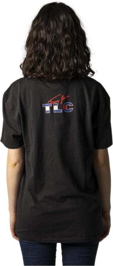 Tommy Jeans Zwarte Katoenen Sweater Top Dames Collectie Black Dames - Foto 3