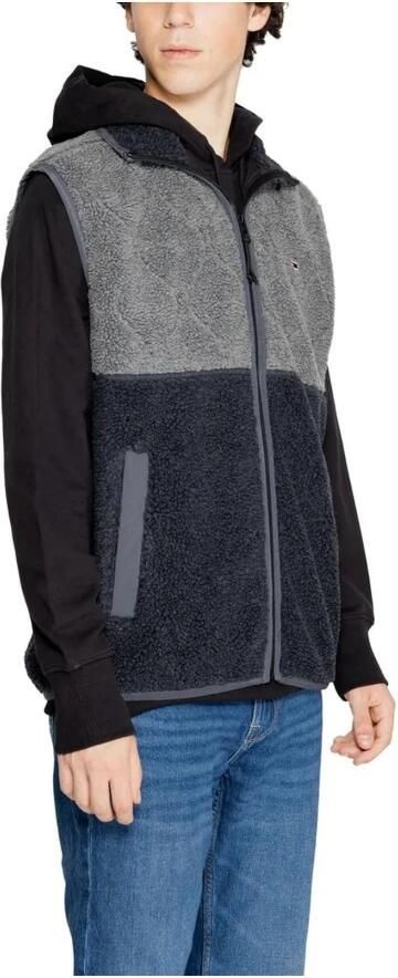 Tommy Hilfiger Trainingsjack Sherpa Vest voor jongens Colorblock Style - Foto 2