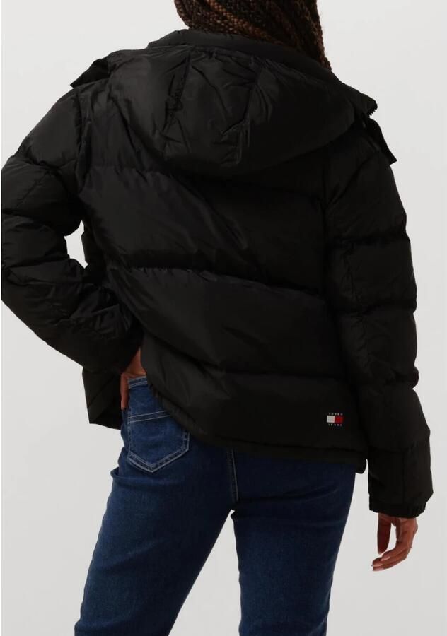 Tommy Hilfiger Zwarte jas met afneembare capuchon Black Dames - Foto 2