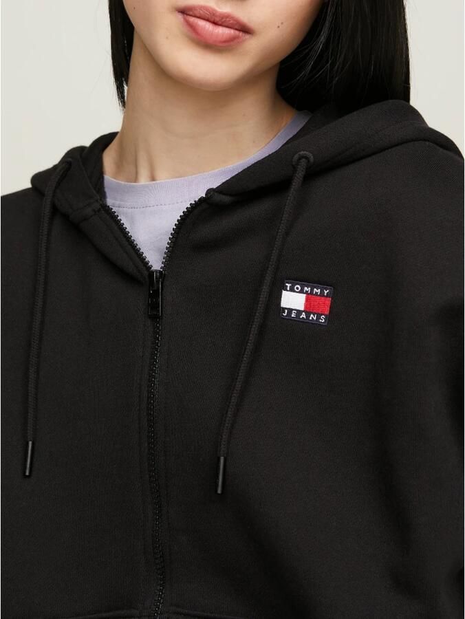 TOMMY JEANS Capuchonsweatvest TJW BADGE ZIP THRU HOODIE EXT