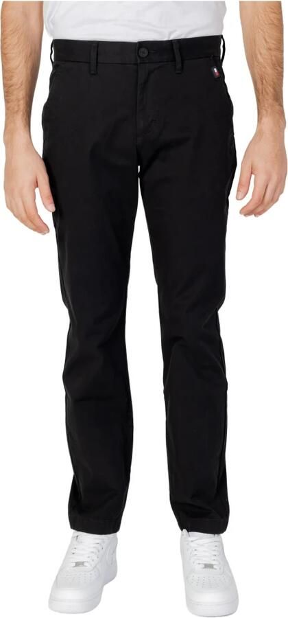Tommy Jeans Katoenen Tapered Broek Lente Zomer Collectie Black Heren - Foto 5