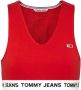 Tommy Jeans TOP Dw0Dw13830 Rood Dames - Thumbnail 1