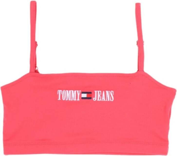 Tommy Jeans Tops Roze Dames