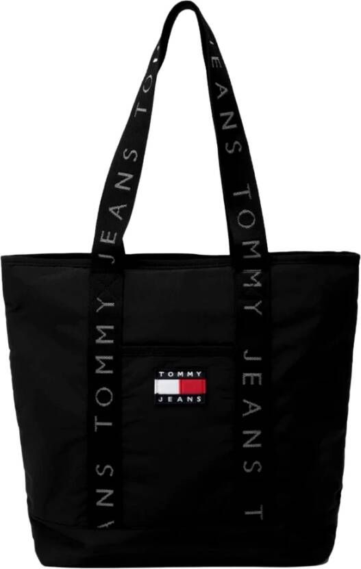 Tommy Jeans Tote bag met labelpatch model 'HERITAGE TOTE'