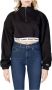 Tommy Jeans Zwarte Sweatshirt met Rits voor Vrouwen Black Dames - Thumbnail 1