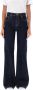 TORY BURCH Blauwe Flared Jeans voor Dames Blauw Dames - Thumbnail 1