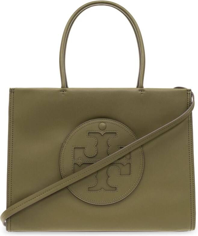 TORY BURCH Groene Ella Bio Small Tote Tas Green Dames