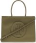 TORY BURCH Groene Ella Bio Small Tote Tas Green Dames - Thumbnail 3