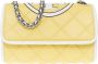 TORY BURCH Crossbody bags Small Fleming Soft Patent Border Convertible Shoul in geel - Thumbnail 2