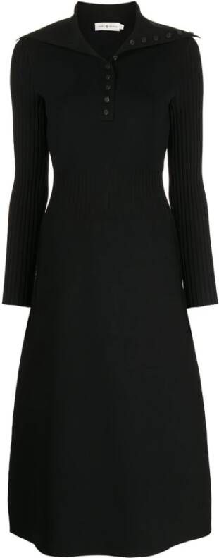 TORY BURCH Long-sleeved dress Zwart Dames