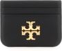 TORY BURCH Eleanor Kaarthouder Zwarte Portemonnees Kaarthouders Black Dames - Thumbnail 1