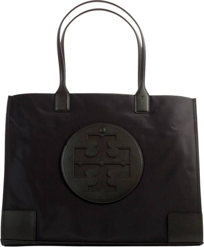 TORY BURCH Ella Tote Zwart Black Dames