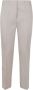 TORY BURCH Fw21 Grijze Viscose Broek Grijs Dames - Thumbnail 1