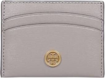 TORY BURCH Grijze Reiger Robinson Kaarthouder Grijs Dames
