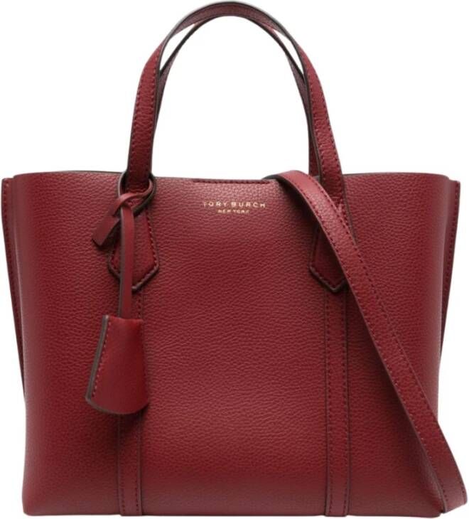 TORY BURCH Kleine Perry Triple-Compartiment Tote Bag Red Dames
